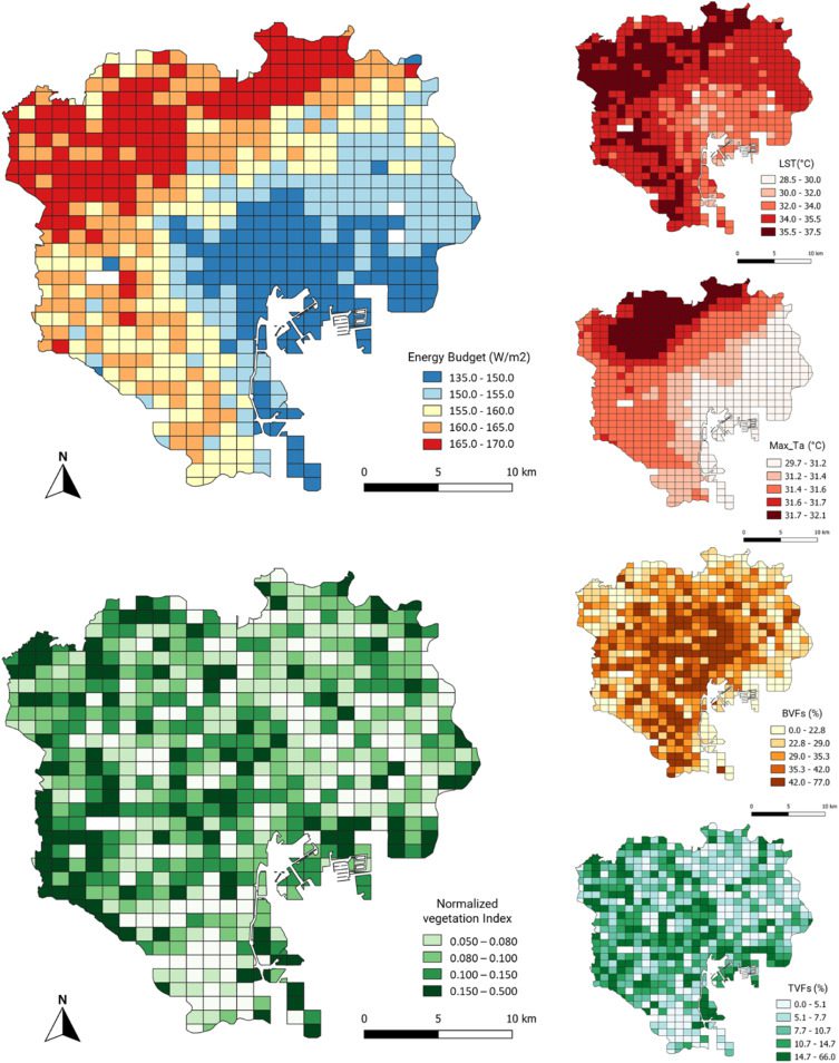 Linking Landscape Spatial Heterogeneity to Urban Heat Island and Outdoor Human Thermal Comfort in Tokyo: Application of the Outdoor Thermal Comfort Index