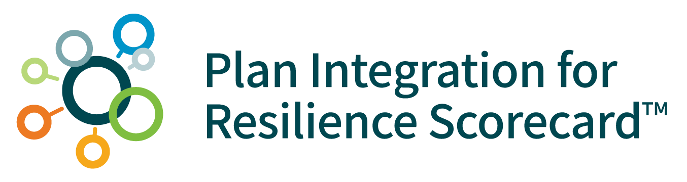 Plan Integration for Resilience Scorecard