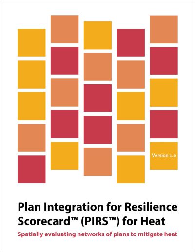 Plan Integration for Resilience Scorecard for Heat